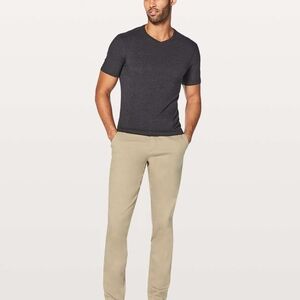 Lululemon Commission Pant Classic *Swift Cotton Tofino Sand, 34